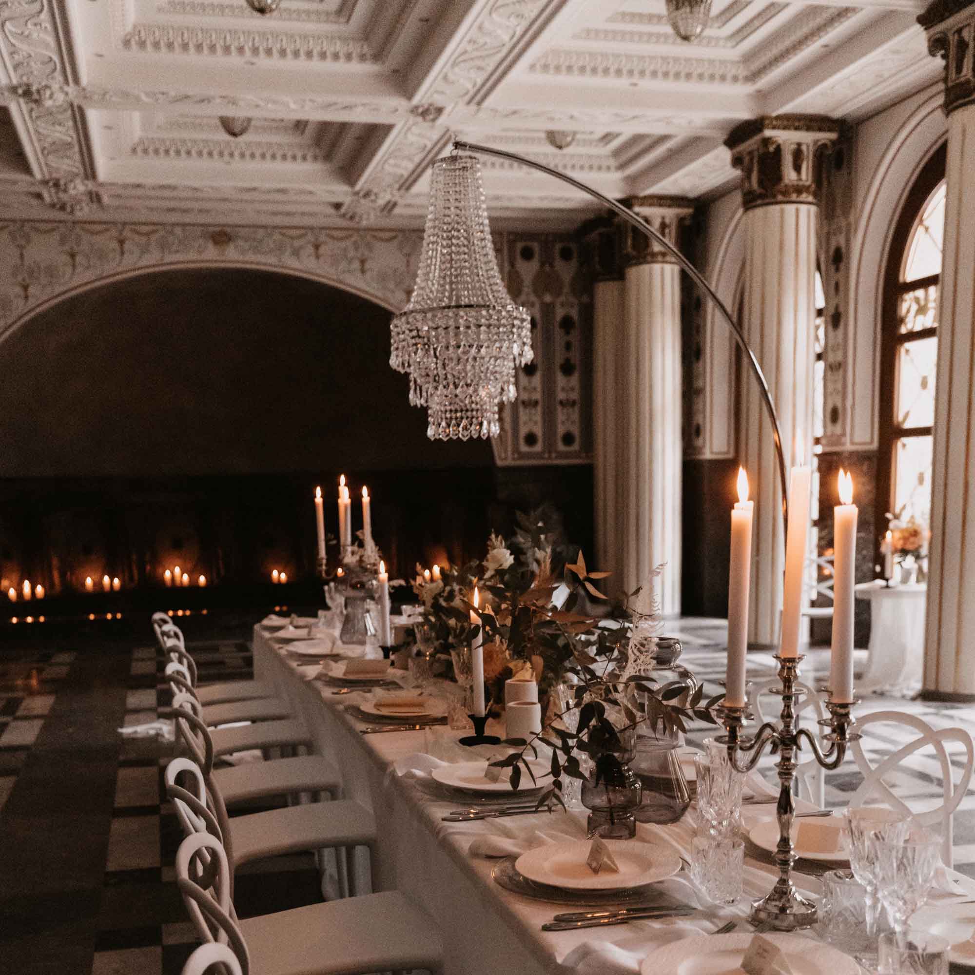 Creamore Events Dekoverleih in Stuttgart, Hochzeit im Marmorsaal Stuttgart